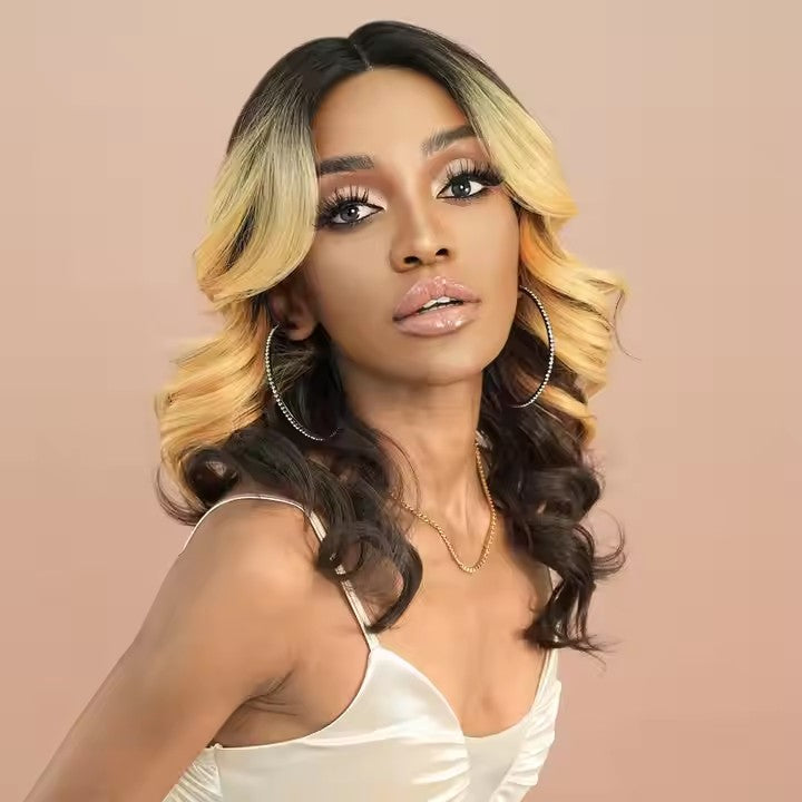 Lace Front Wig Bob Short Loose Wave HD Sheer Lace